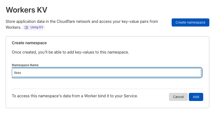Cloudflare workers account dashboard